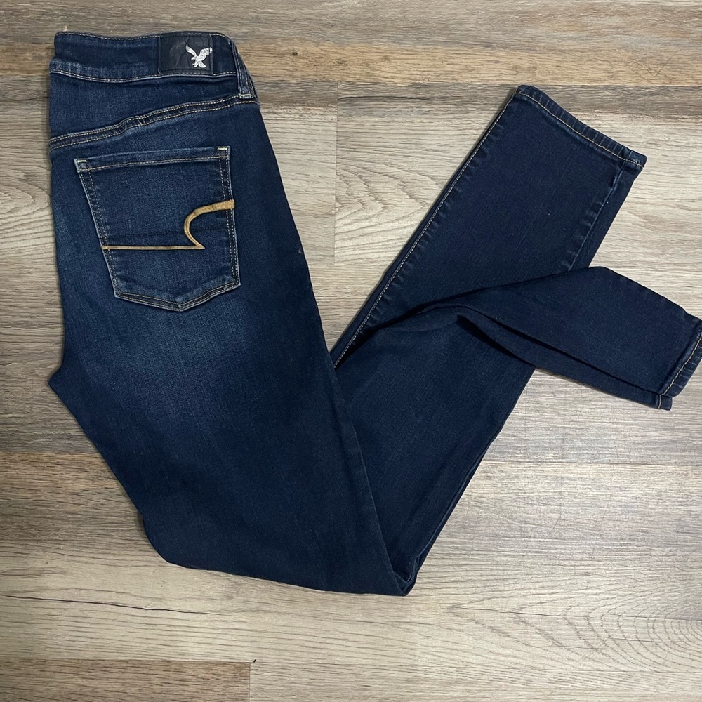 American Eagle Outfitters Navy Skinny Jeans